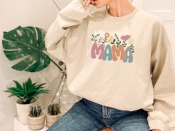 floral mama shirt for mom life spring style funny gardener mom t shirt perfect for mothers day gifts qdzhh
