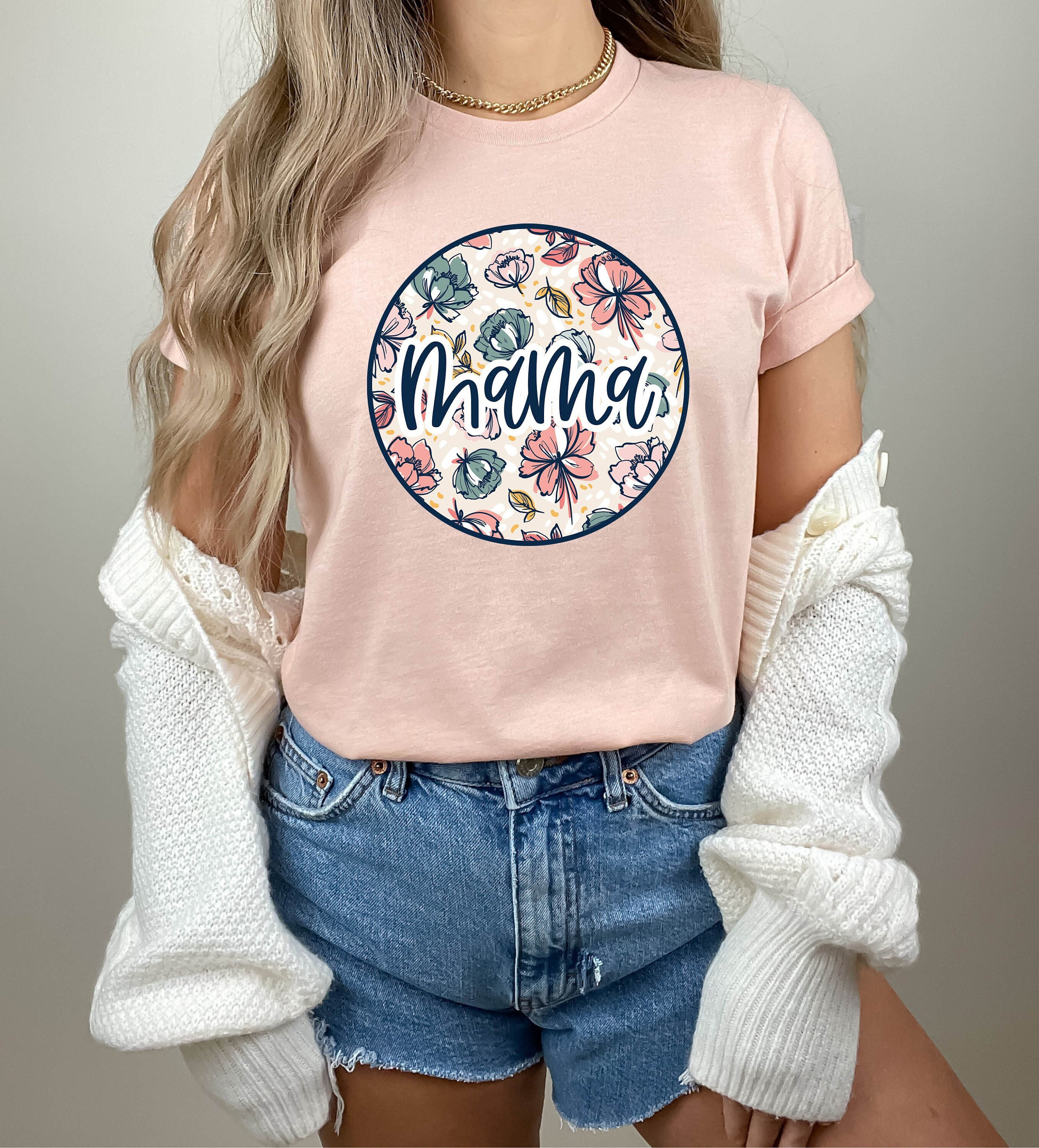 floral mama shirt for moms retro wildflower tee trendy mommy t shirt cute gift for mothers day tzdqb scaled