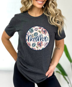 floral mama shirt for moms retro wildflower tee trendy mommy t shirt cute gift for mothers day wsp3g