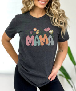 floral mama shirt for mothers day cute mom life tee personalized gifts for new moms and wives lbqbm