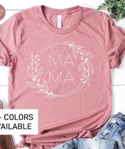 floral mama shirt for mothers day cute mom t shirt birthday gift from kids best mom ever shirt for moms aj1tc