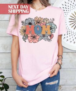 floral mama shirt for new mothers best mom shirt flower design cute mom t shirt ideal for mothers day and birthdays hlapx