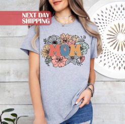 floral mama shirt for new mothers best mom shirt flower design cute mom t shirt ideal for mothers day and birthdays sqw0z