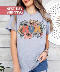 floral mama shirt for new mothers best mom shirt flower design cute mom t shirt ideal for mothers day and birthdays sqw0z