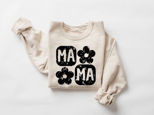floral mama shirt retro mom hoodie comfortable sweatshirt cute mom life apparel trendy mother day gift web0f scaled