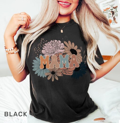 floral mama sunflower t shirt for mom life best mom ever shirt perfect for mothers day gifts l0asp