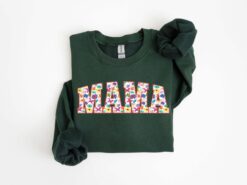 floral mama sweatshirt and hoodie cute mom shirt for mothers day gift new mom gifts floral lover tee 8vltg scaled