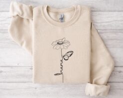 floral mama sweatshirt flower mom t shirt floral mothers day shirt cute gift for new moms birthday wildflower tee mpqld scaled