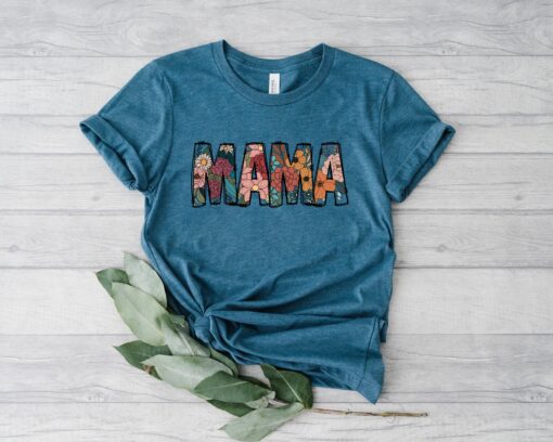 floral mama sweatshirt for fall stylish mothers day gift trendy mom tee comfortable sweatshirt for moms 7upam