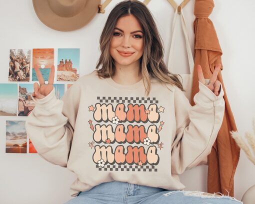 floral mama sweatshirt for mom life mothers day gift cute floral design comfortable mom shirt iurae scaled