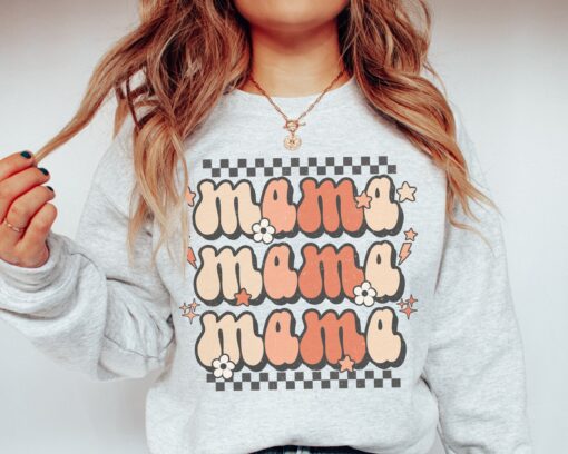 floral mama sweatshirt for mom life mothers day gift cute floral design comfortable mom shirt oavj5