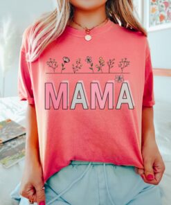 floral mama t shirt for mom life best mom ever shirt ideal for mothers day personalized mom gifts wjmbm