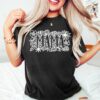 Floral Mama T-Shirt for Mothers Day Cute Mom Shirt Vintage Style Best Mom Ever Tee for Mom Life and Gifts