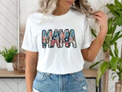 floral mama t shirt trendy mother tee for moms best mom ever shirt cute floral design for mothers day gifts 94qew