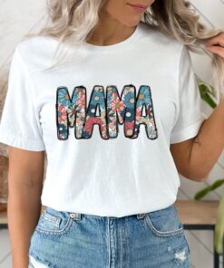 floral mama t shirt trendy mother tee for moms best mom ever shirt cute floral design for mothers day gifts 94qew