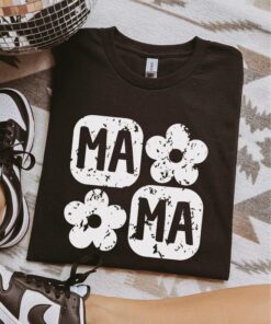 floral mama t shirt unisex heavy cotton tee for mothers day cute mom life shirt baby shower gift best mom ever shirt 0xyql