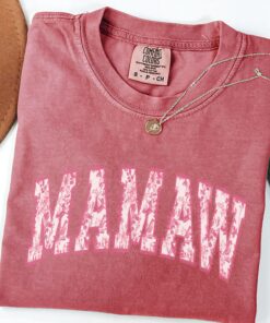 floral mamaw shirt for grandma personalized mothers day gift cute mamaw t shirt christmas gift for grandma 6arwq