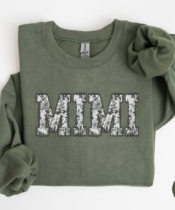 floral mimi sweatshirt best mimi sweater for grandma mothers day gift coquette grandma christmas gift idea w59or