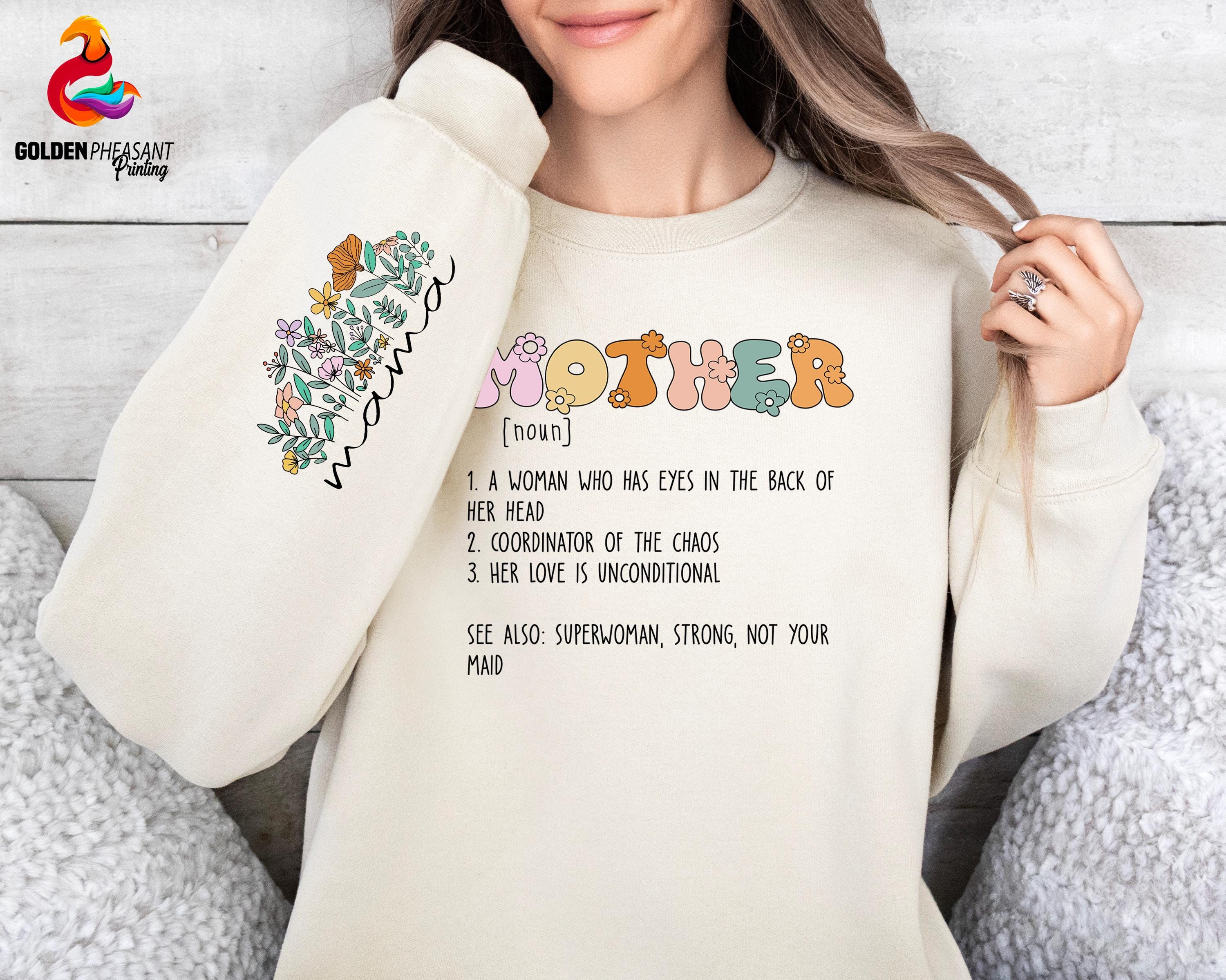 floral mom life sweatshirt with mother definition cute mom shirt for valentines day and everyday wear fa7es scaled