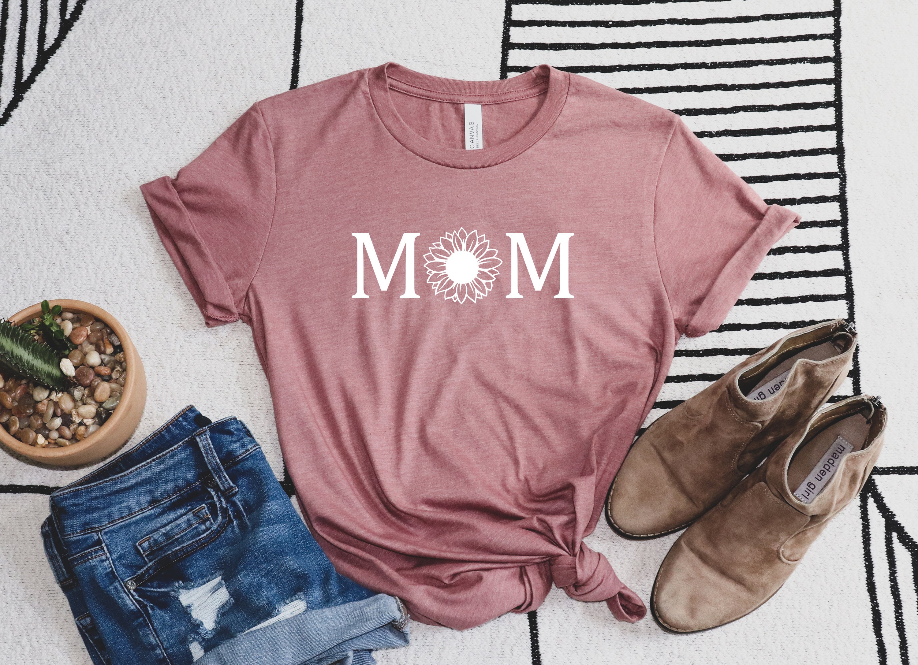 floral mom shirt with sunflower design cute mom life t shirt for mothers day best mom ever gift 568zx scaled