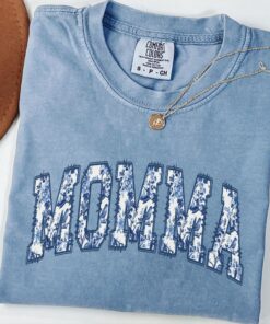 floral momma t shirt for new moms personalized mothers day gift pregnancy reveal chinoiserie mama tee o7nfq