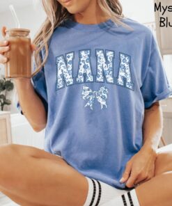 floral nana shirt for new grandma pregnancy announcement cute mothers day gift unique nana t shirt 2m9v3