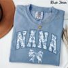 floral nana shirt for new grandma pregnancy announcement cute mothers day gift unique nana t shirt tcrde scaled