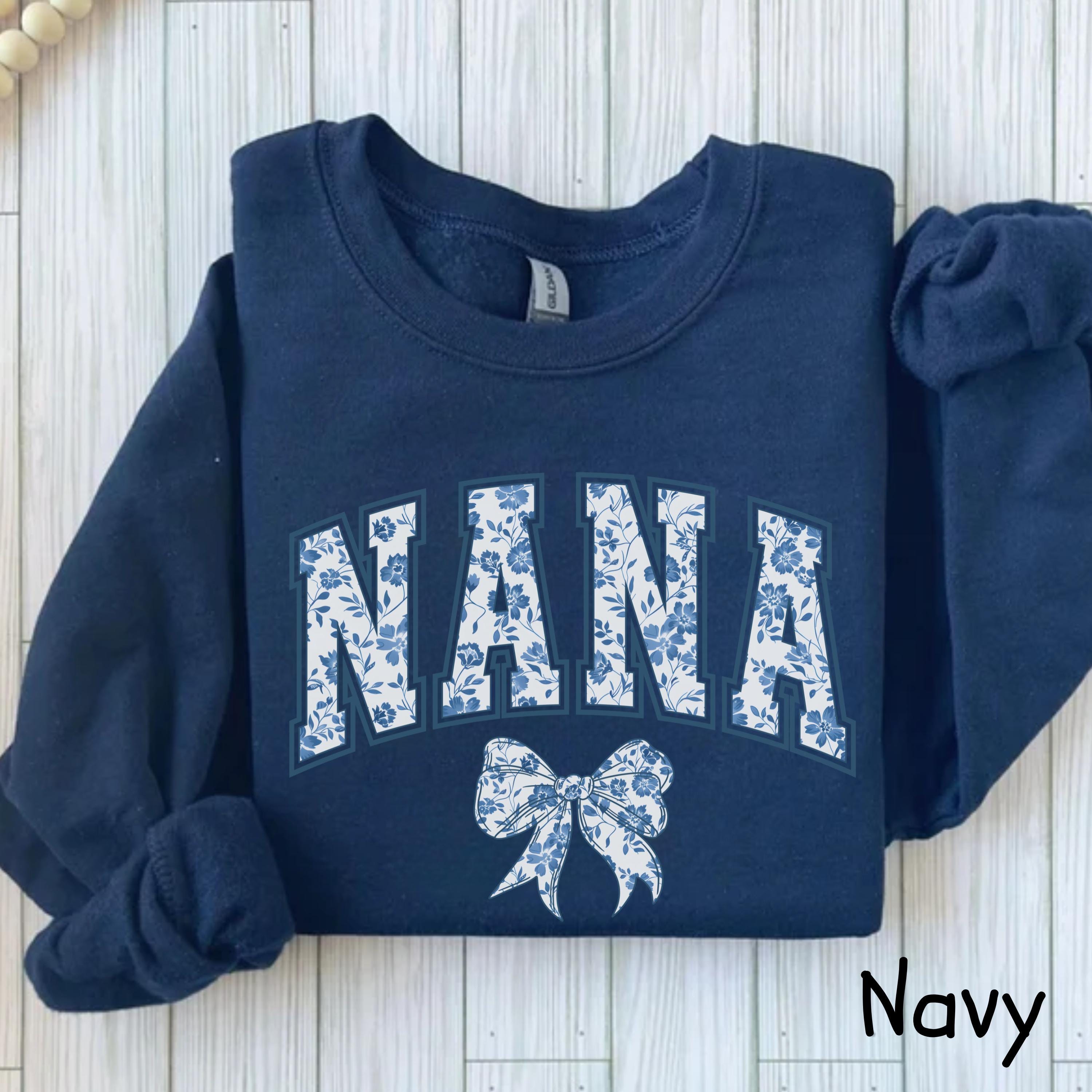 floral nana sweatshirt cute chinoiserie shirt aesthetic gift for new nana mothers day shirt best nana ever apparel fqquv scaled