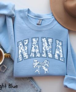 floral nana sweatshirt cute chinoiserie shirt aesthetic gift for new nana mothers day shirt best nana ever apparel psbhp