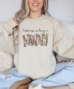 floral nanny shirt for mothers day best nanny tee personalized grandma birthday gift unique nanny shirts gu3ku