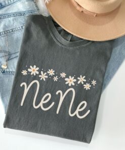 floral nene t shirt for grandma mothers day gift cute nene shirt personalized grandma gifts for christmas 2lsbb