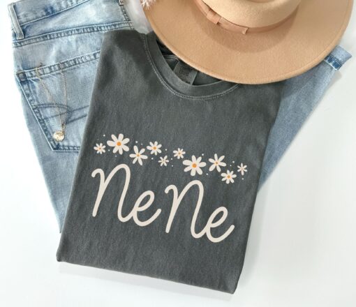 floral nene t shirt for grandma mothers day gift cute nene shirt personalized grandma gifts for christmas 2lsbb