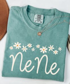 floral nene t shirt for grandma mothers day gift cute nene shirt personalized grandma gifts for christmas 3flv5