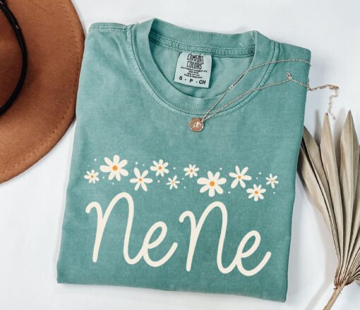 floral nene t shirt for grandma mothers day gift cute nene shirt personalized grandma gifts for christmas 3flv5