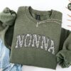 floral nonna sweatshirt italian grandmother shirt for mothers day and birthday gifts cute toile crewneck sweater pgkvf