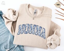 floral nonna sweatshirt italian grandmother shirt mothers day gift for grandma unique birthday gift for nonna xsjgw