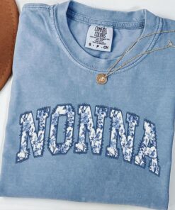 floral nonna t shirt for grandma italian grandmother birthday gift mothers day shirt comfort colors tee 1ijss