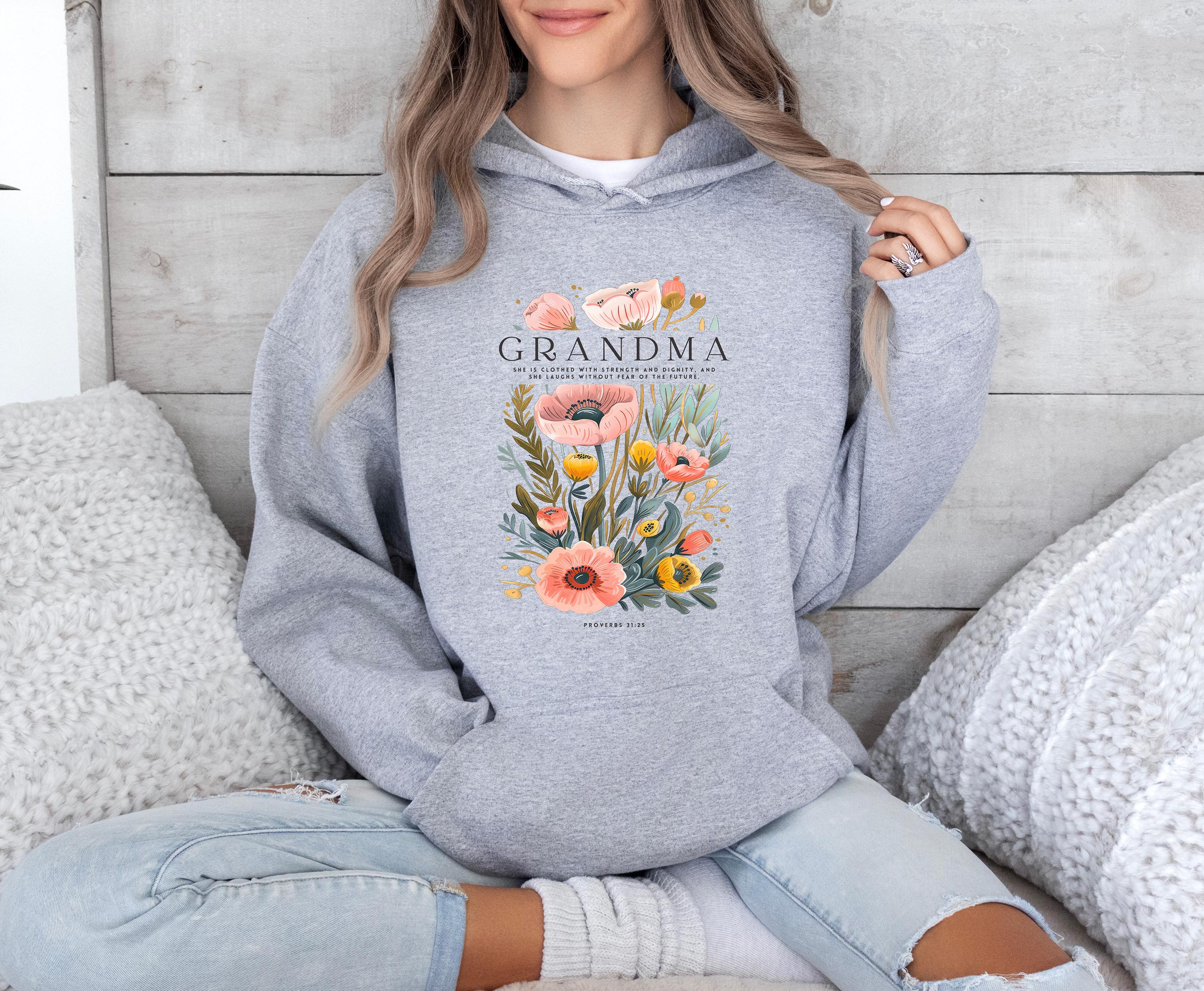 floral print grandma hoodie proverbs 3125 sweatshirt for grandma mothers day gift unique grandma apparel fan0r scaled