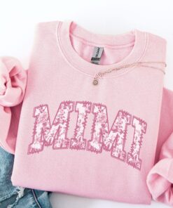 floral toile de jouy mimi sweatshirt for grandma best mimi sweater unique mothers day gift for grandmothers nv6yg