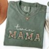 floral twin mom shirt for mothers day cute wildflower pregnancy reveal tee for new twin parents 9edo9