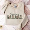 floral twin mom sweatshirt for twin babies cute crewneck for boy or girl twins ideal gift for twin mom birthday awdio