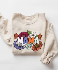 floral wildflowers mama sweatshirt retro mom shirt for women cute mothers day gifts and flower shirts hd3ah