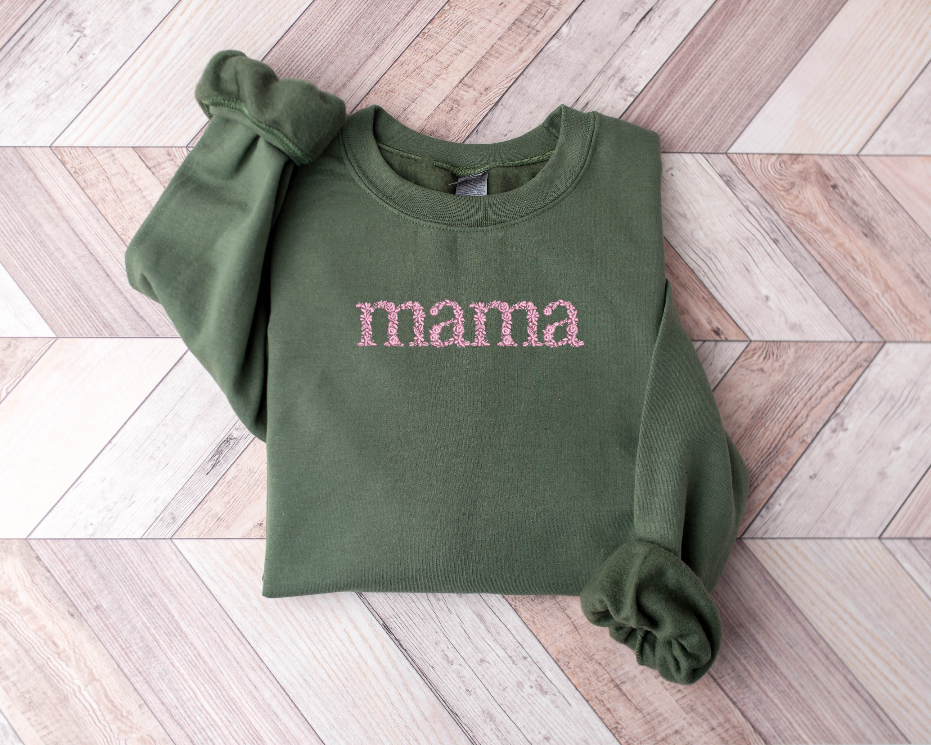 flower embroidery mama shirt for mothers day personalized mom gift cute sweatshirt for mom birthday or special occasion 0xhmc scaled