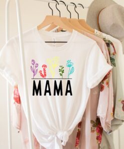 flower mama shirt raising wildflowers floral mom tee funny plant lady shirt unique gift for moms yyqtc