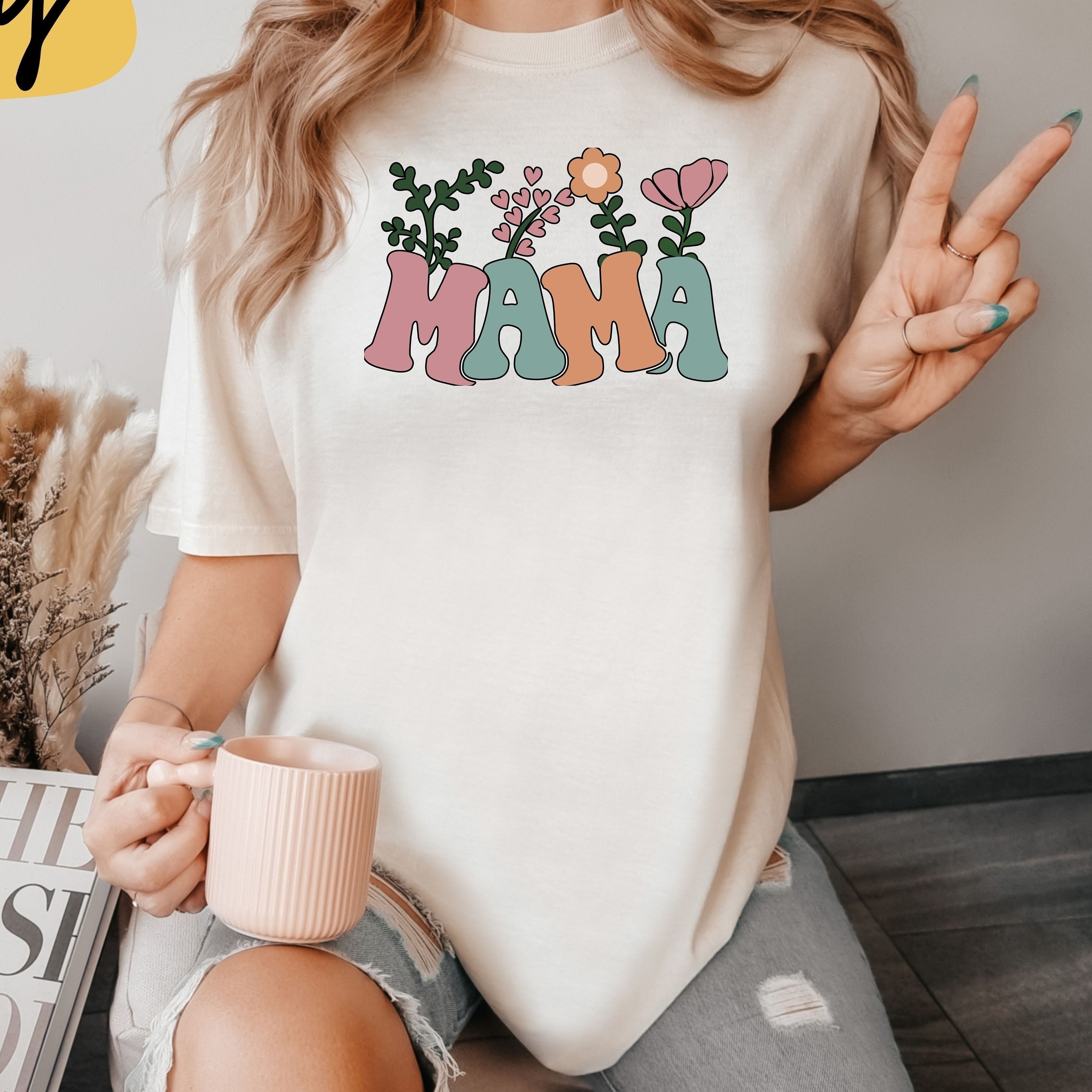 flower mama t shirt for moms wildflower design cute mother day shirt funny mommy gift tee best mom ever shirt fk8zm scaled