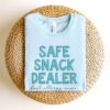 food allergy awareness shirt for mimi grandma teal tee safe snack dealer food allergy support t shirt yuusp