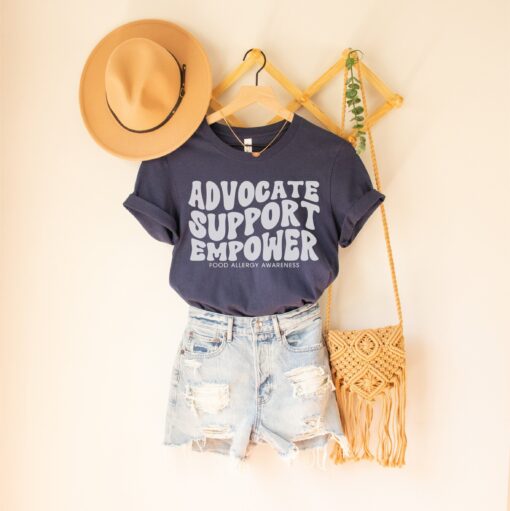food allergy awareness shirt for moms advocate support empower food allergies oit fpies tee for raising awareness