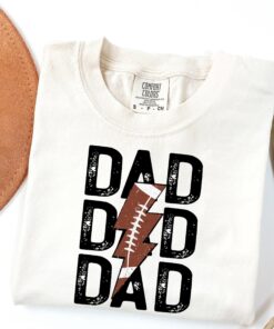 football dad shirt for game day fun best dad ever tee football fan shirt for fathers day and football season ppdkp