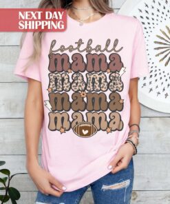 football mama shirt for game day mom football team apparel sports mom shirt perfect for football season and gifts fnrf0