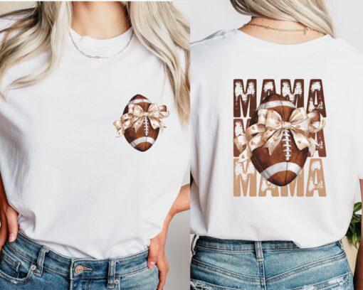 football mama shirt for game day sports moms football season tee personalized gift for mom football fan apparel by0wk scaled